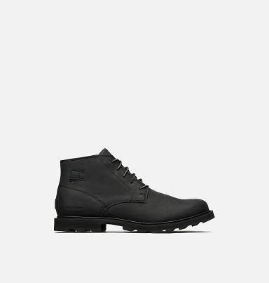 Sorel Madson Boots UK - Mens Winter Boots Black (UK7608213)